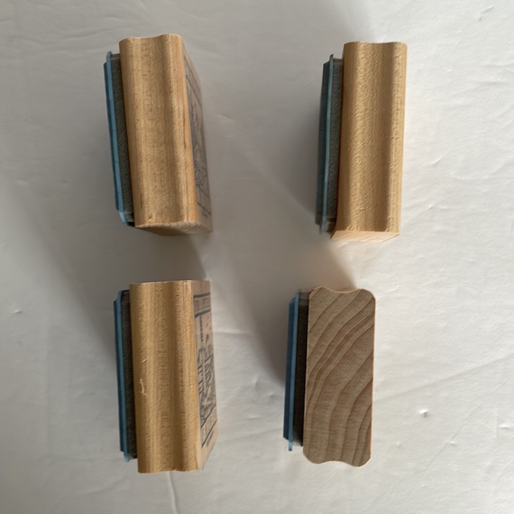 Stampin Up! Wonderful Woodwork Stamps set of 4 - Picture 5 of 10
